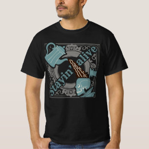 Gib den Kaffee rein! T-Shirt