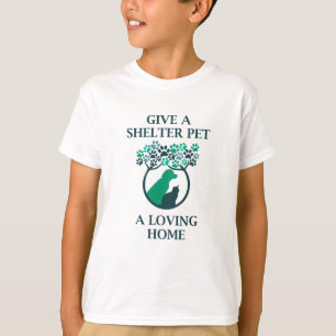 Gib einem Haustier eine liebende Zuhause T-Shirt