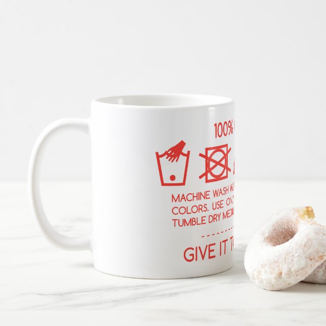 Gib es deiner Mutter 4 Kaffeetasse (Mit Donut)