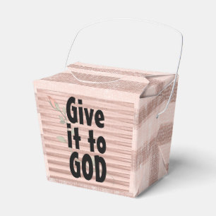 Gib es Gott! Geschenkschachtel