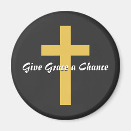 Gib Grace eine Chance Magnet