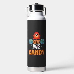 Gib mir Candy Halloween Geist_1 Trinkflasche