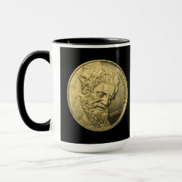 Gib mir das Gold Tasse