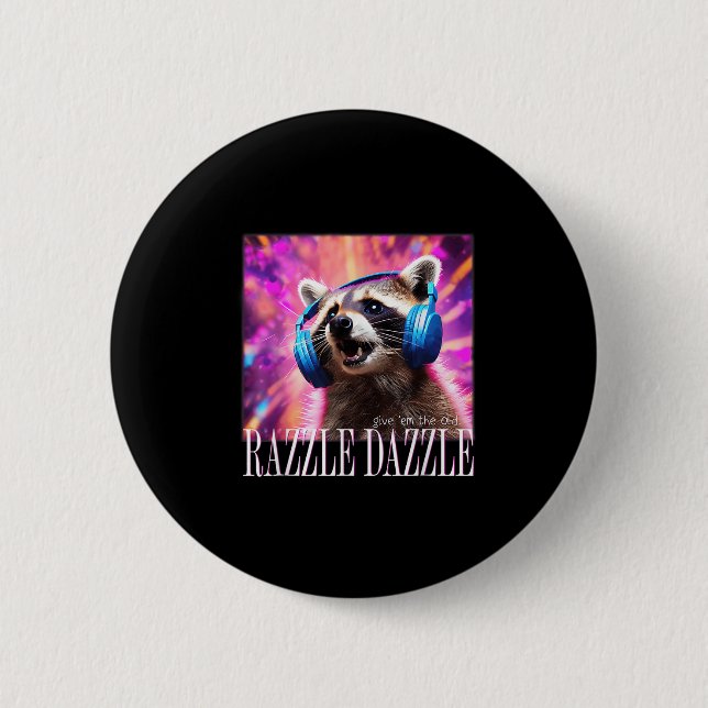 Gib mir die alten Razzles Dazzles Retro Y2k 90er M Button (Vorderseite)