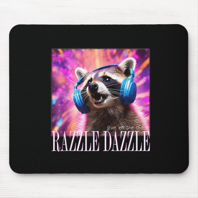 Gib mir die alten Razzles Dazzles Retro Y2k 90er M Mousepad (Vorne)