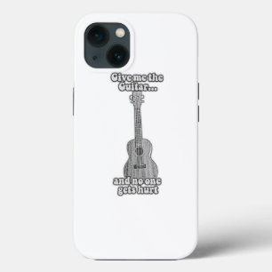 Gib mir die Gitarre, und niemand wird verletzt. B Case-Mate iPhone Hülle