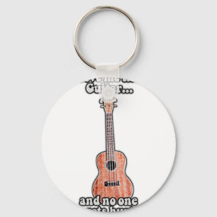Gib mir die Gitarre, und niemand wird verletzt. Vi Schlüsselanhänger