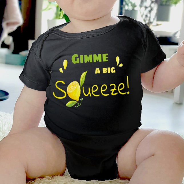 Gib mir eine große Zitrone Baby Strampler (Von Creator hochgeladen)
