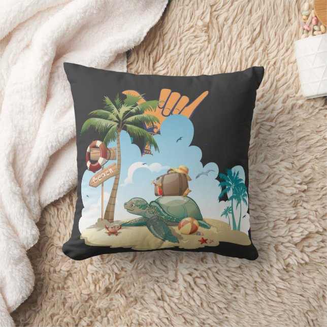 Gib mir einen Shaka Beach Kissen (Decke)