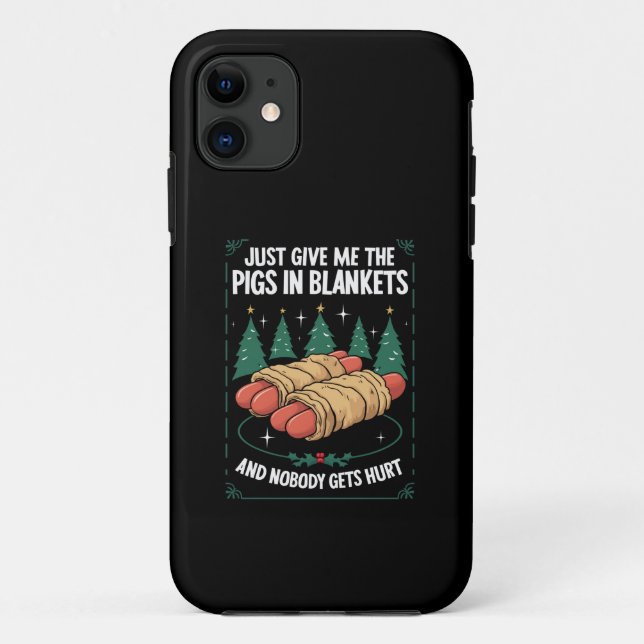 Gib mir einfach Schweine in den Decken Unglaublich Case-Mate iPhone Hülle (Rückseite)