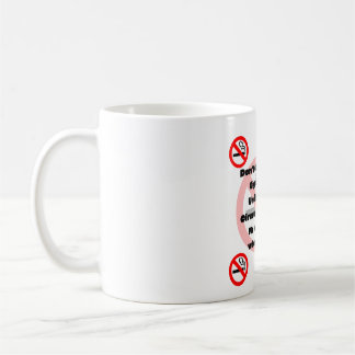 Gib mir kein Zigarettenrauchen Kaffeetasse