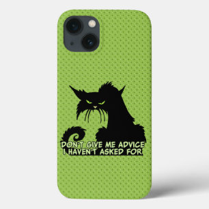 Gib mir keinen Ratschlag für wütende Katzen-Sprich Case-Mate iPhone Hülle