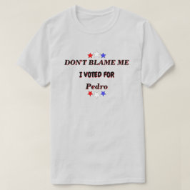 Gib mir nicht die Schuld, dass ich für den benutze T-Shirt