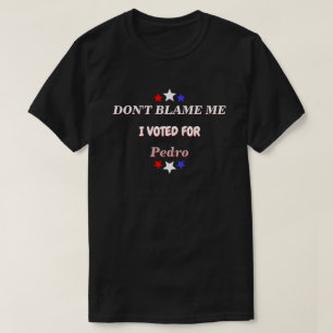 Gib mir nicht die Schuld, dass ich für den benutze T-Shirt