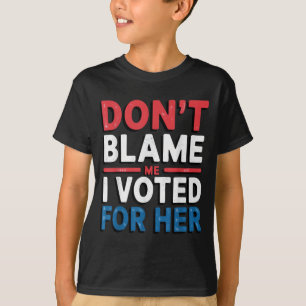 Gib mir nicht die Schuld, ich habe für ihr Shirt g