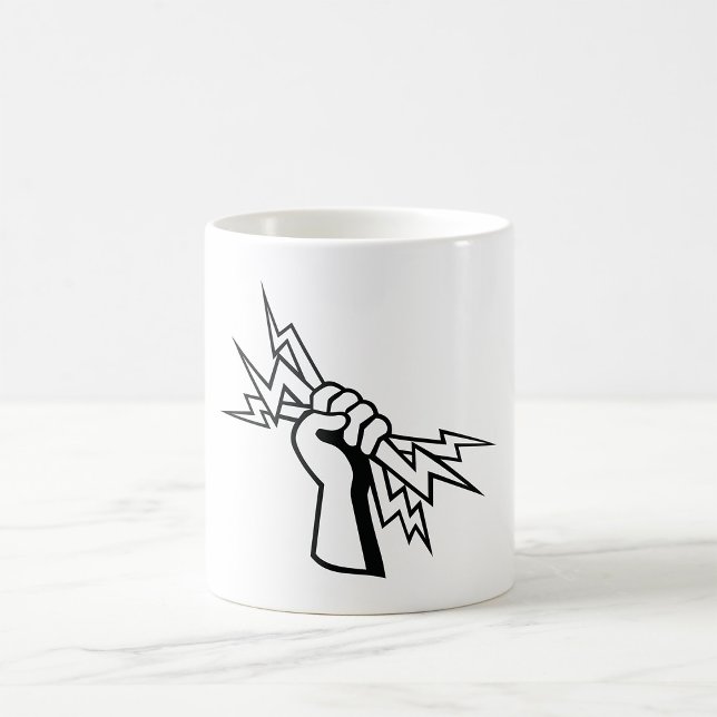 Gib mir Power Kaffeetasse (Von Creator hochgeladen)