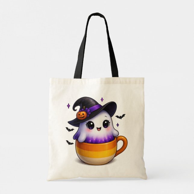 Gib mir Süßigkeiten Tote Bag Tragetasche (Rückseite)