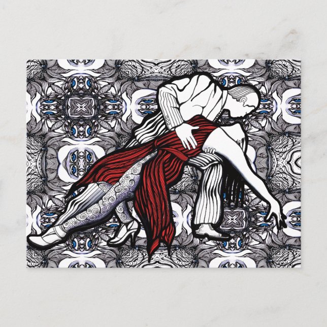Gib mir Tango Postkarte (Vorderseite)
