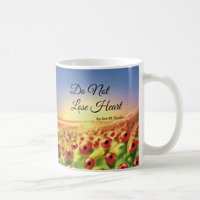 Gib Nicht Auf Becher Kaffeetasse (Rechts)