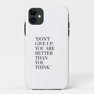 Gib nicht auf, dass du besser bist, als du denkst Case-Mate iPhone hülle