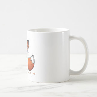 Gib nicht auf kaffeetasse
