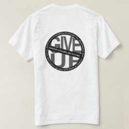 Gib nicht den weißen T - Shirt auf