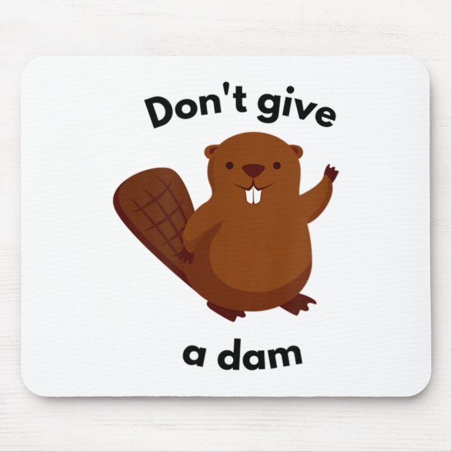 Gib nichts drauf mousepad (Vorne)
