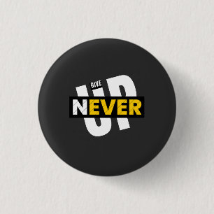 Gib nie auf button