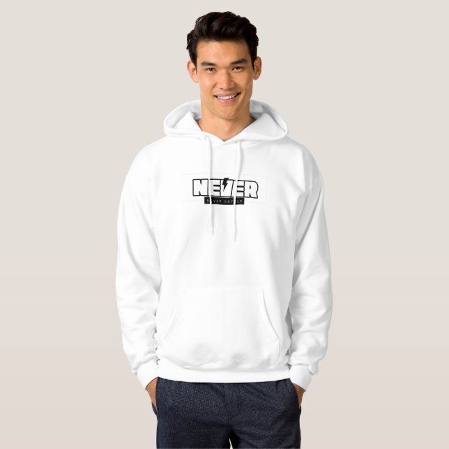 gib nie auf hoodie (Vorne ganz)