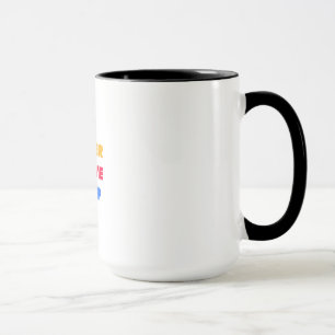Gib nie auf! tasse
