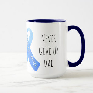 Gib niemals den Vater Personalisierter Kaffee-Tass Tasse