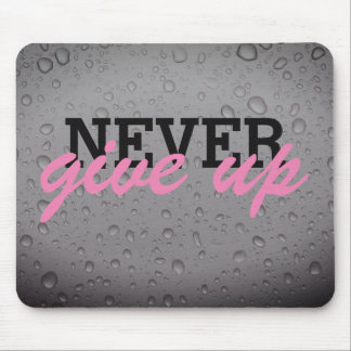 Gib niemals Mousepad auf