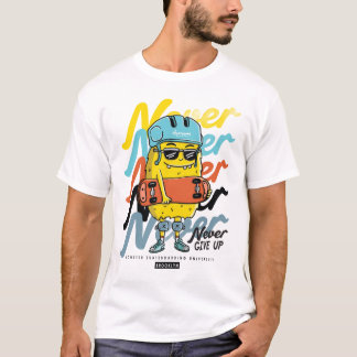 Gib niemals T - Shirt auf