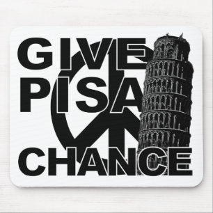 Gib Pisa Chance mousepad