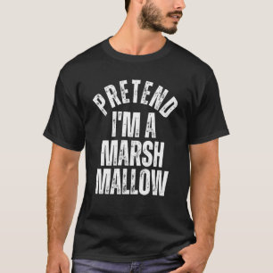Gib vor, ich bin ein Marshmallow Faules Halloween- T-Shirt