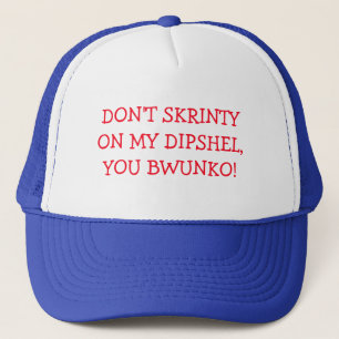 GIBBERISH CASQUETTE "SKRINTY"
