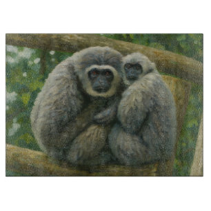 Gibbon Companies - Emotional Wildlife Portrait Schneidebrett