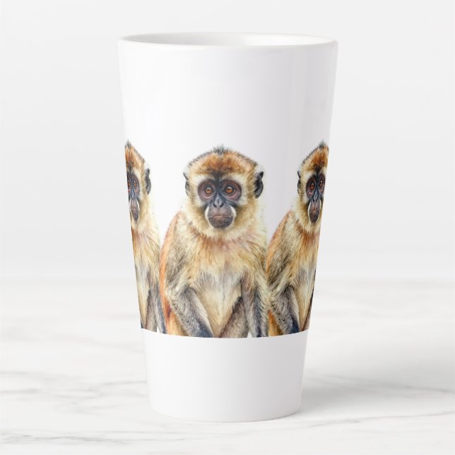 Gibbon Milchtasse (Vorderseite)