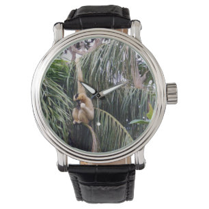 Gibbon nur herumhing, armbanduhr