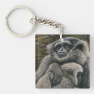 Gibbon Shelter - Portrait über die emotionale Wild Schlüsselanhänger