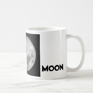 Gibbous Mond-Tasse Kaffeetasse