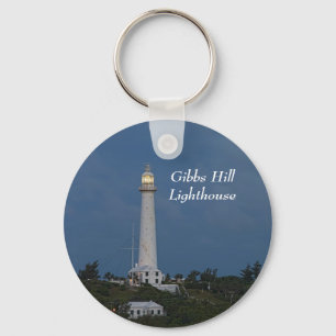 Gibbs Hügel-Leuchtturm am Schlüsselanhänger