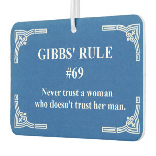 Gibbs' Regel 69 Autolufterfrischer