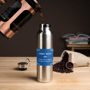 Gibbs' Regel 69 Trinkflasche