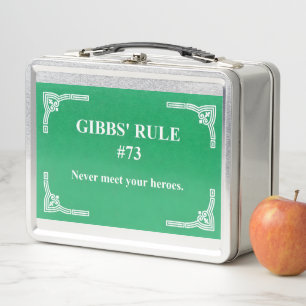 Gibbs' Regel 73 Metall Brotdose