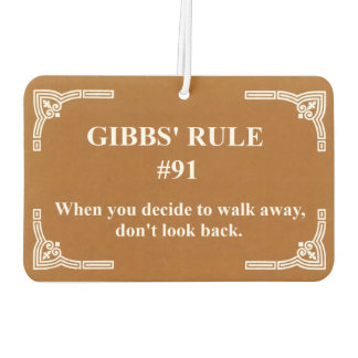Gibbs' Regel 91 Autolufterfrischer