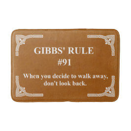 Gibbs' Regel 91 Badematte