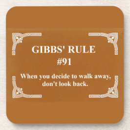 Gibbs' Regel 91 Getränkeuntersetzer