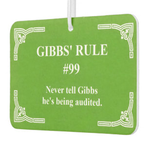 Gibbs' Regel 99 Autolufterfrischer