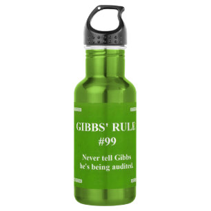 Gibbs' Regel 99 Edelstahlflasche